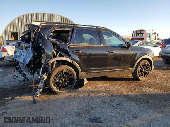 2024 Kia Telluride SX Prestige X-Pro with VIN 5XYP5DGC6RG478325, listed as a Copart auction lot 78384434 with 13,006 mi miles and Salvage title. Bid and sale history available at DreamBid. Image 3.