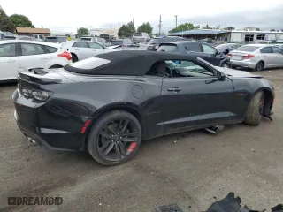 2022 Chevrolet Camaro LT1 with VIN 1G1FF3D71N0105082, listed as a Copart auction lot 65126884 with 41,444 mi miles and Clean Title. Bid and sale history available at carsss.com. Image 3.