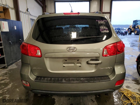 2009 Hyundai Santa Fe GLS with VIN 5NMSG13D39H331306, listed as a Copart auction lot 45045225 with 258,109 mi miles and Salvage Title. Bid and sale history available at carsss.com. Image 6.