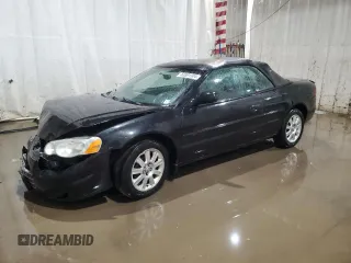 2006 Chrysler Sebring GTC с VIN 1C3EL75R56N116596, выставлен на аукционе Copart как лот 83891504 с пробегом 121 059 миль миль и Списание • Salvage title. История ставок и продаж доступна на DreamBid. Изображение 1.