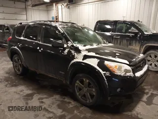 2008 Toyota RAV4 Sport with VIN JTMBK32V586043710, listed as a IAAI auction lot 41572523 with 242,290 mi miles. Bid and sale history available at carsss.com. Image 1.