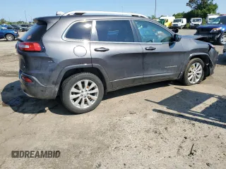 2018 Jeep Cherokee Overland with VIN 1C4PJMJX2JD594776, listed as a Copart auction lot 65599074 with 0 mi miles and Clean Title. Bid and sale history available at carsss.com. Image 3.