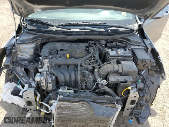 2021 Kia Rio LX with VIN 3KPA24AD4ME425838, listed as a Copart auction lot 46171695 with 69,542 mi miles and Salvage Title. Bid and sale history available at DreamBid. Image 11.