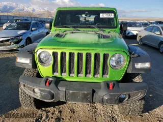 2019 Jeep Wrangler Unlimited Rubicon with VIN 1C4HJXFG9KW568065, listed as a Copart auction lot 72718884 with 58,726 mi miles and Salvage Title. Bid and sale history available at carsss.com. Image 5.