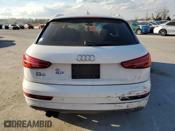 2017 Audi Q3 Premium with VIN WA1BCCFS9HR015169, listed as a Copart auction lot 44792285 with 113,468 mi miles and Salvage Title. Bid and sale history available at carsss.com. Image 6.