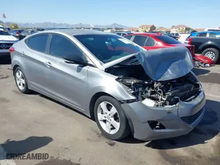 2012 Hyundai Elantra GLS with VIN KMHDH4AE3CU314262, listed as a IAAI auction lot 41973510 with 175,597 mi miles. Bid and sale history available at carsss.com. Image 1.