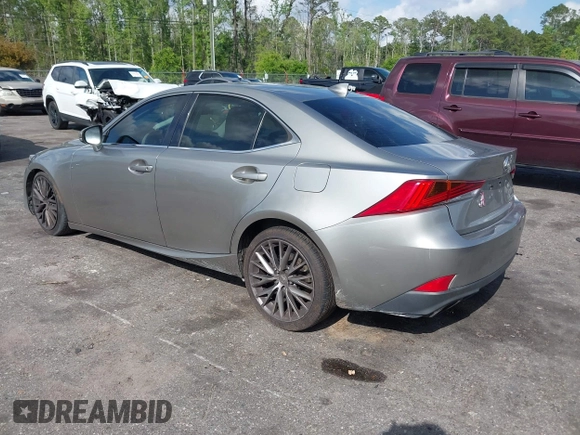 2017 Lexus IS 200t with VIN JTHBA1D21H5047753, listed as a IAAI auction lot 42007198 with 142,887 mi miles and . Bid and sale history available at DreamBid. Image 3.