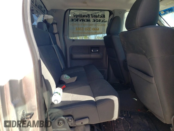 2008 Ford F-150 XL with VIN 1FTRW14W28KB17623, listed as a Copart auction lot 52958655 with 267,463 mi miles and Salvage title. Bid and sale history available at DreamBid. Image 10.