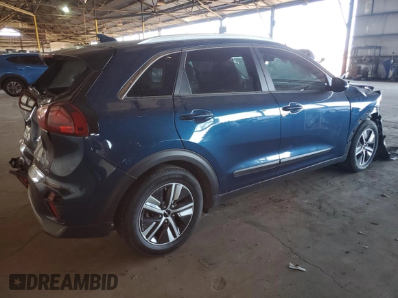 2022 Kia Niro LXS SE with VIN KNDCB3LC9N5545638, listed as a Copart auction lot 67452554 with 135,937 mi miles and Salvage Title. Bid and sale history available at carsss.com. Image 3.