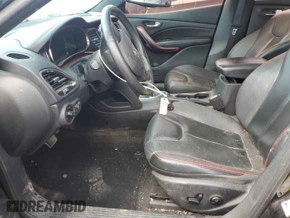 2014 Dodge Dart GT with VIN 1C3CDFEB2ED791019, listed as a Copart auction lot 50613175 with 0 mi miles and Salvage Title. Bid and sale history available at carsss.com. Image 7.
