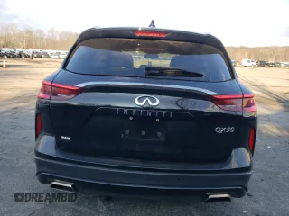 2021 Infiniti QX50 LUXE with VIN 3PCAJ5BB5MF100888, listed as a Copart auction lot 38772593 with 11,440 mi miles. Bid and sale history available at carsss.com. Image 6.