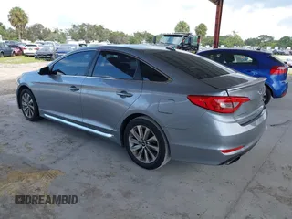 2017 Hyundai Sonata Sport with VIN 5NPE34AF4HH450854, listed as a IAAI auction lot 40133552 with 171,429 mi miles. Bid and sale history available at carsss.com. Image 3.