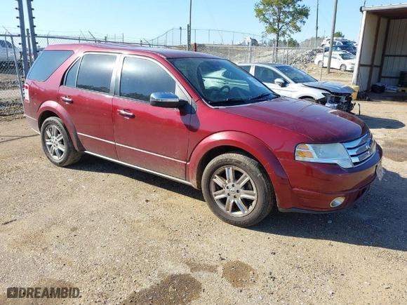 2008 Ford Taurus X Limited with VIN 1FMDK03W68GA11448, listed as a IAAI auction lot 41742657 with 197,694 mi miles. Bid and sale history available at carsss.com. Image 1.