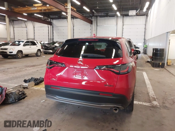2024 Honda HR-V Sport with VIN 3CZRZ2H51RM756580, listed as a IAAI auction lot 41919519 with 7,416 mi miles and . Bid and sale history available at DreamBid. Image 17.
