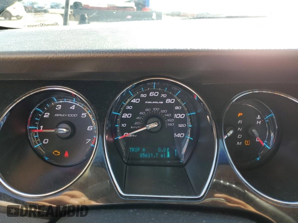 2010 Ford Taurus Limited with VIN 1FAHP2FW9AG168580, listed as a Copart auction lot 51637445 with 85,631 mi miles and Clean Title. Bid and sale history available at carsss.com. Image 9.