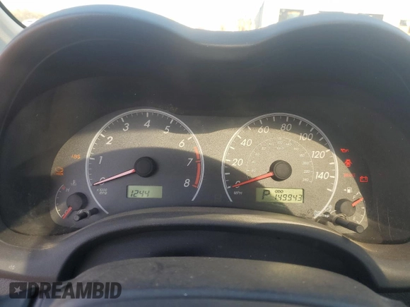 2009 Toyota Corolla with VIN 1NXBU40E69Z049866, listed as a Copart auction lot 52078625 with 149,943 mi miles and Salvage Title. Bid and sale history available at carsss.com. Image 9.