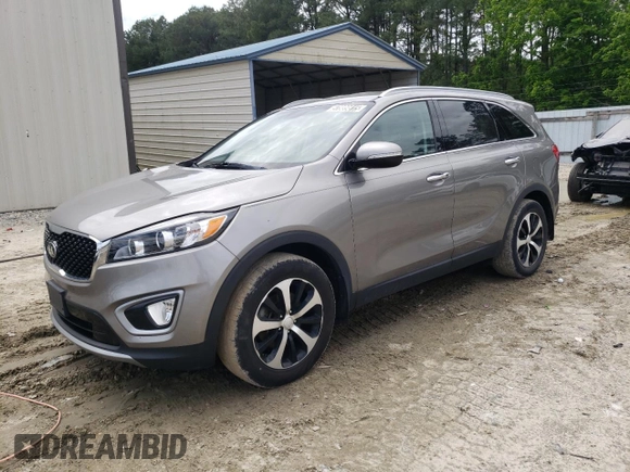 2018 Kia Sorento EX with VIN 5XYPH4A16JG386912, listed as a Copart auction lot 57889815 with 88,701 mi miles and Clean title. Bid and sale history available at DreamBid. Image 1.