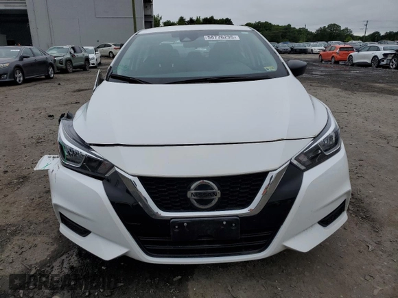 2022 Nissan Versa S с VIN 3N1CN8DV4NL839908, выставлен на аукционе Copart как лот 58776235 с пробегом 48 961 миль миль и Списание • Salvage title. История ставок и продаж доступна на DreamBid. Изображение 5.