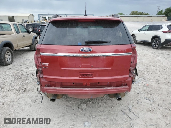 2011 Ford Explorer XLT with VIN 1FMHK7D84BGA08890, listed as a Copart auction lot 53701835 with 112,688 mi miles and Salvage Title. Bid and sale history available at carsss.com. Image 6.