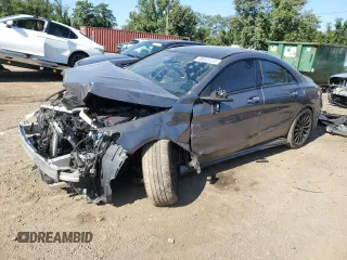2016 Mercedes-Benz CLA with VIN WDDSJ4GB5GN364275, listed as a Copart auction lot 68645124 with 88,542 mi miles and Salvage Title. Bid and sale history available at carsss.com. Image 1.