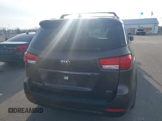 2016 Kia Sedona EX with VIN KNDMC5C1XG6159271, listed as a IAAI auction lot 41409277 with 95,696 mi miles. Bid and sale history available at carsss.com. Image 16.