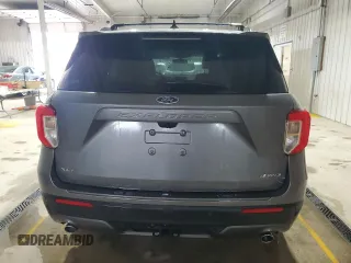 2021 Ford Explorer XLT with VIN 1FMSK8DHXMGA22114, listed as a Copart auction lot 52604955 with 212,538 mi miles and Salvage Title. Bid and sale history available at carsss.com. Image 6.