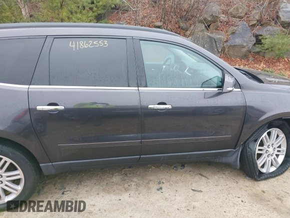 2015 Chevrolet Traverse LT with VIN 1GNKVGKD2FJ341185, listed as a IAAI auction lot 41862553 with 101,271 mi miles and . Bid and sale history available at DreamBid. Image 13.