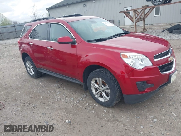 2014 Chevrolet Equinox LT with VIN 2GNALBEK4E1110697, listed as a IAAI auction lot 41944082 with 102,281 mi miles. Bid and sale history available at carsss.com. Image 1.