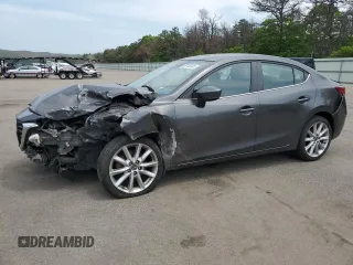 2017 Mazda 3 Touring z VIN JM1BN1V72H1141874, wystawiony jako Copart lot #59146405 z przebiegiem 63 175 mil mil oraz Szkoda całkowita • Salvage title. Historia ofert i sprzedaży dostępna na DreamBid. Obrazek 1.