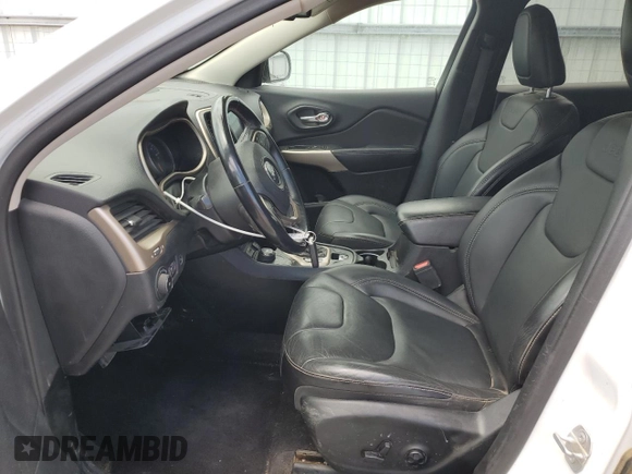 2018 Jeep Cherokee Limited with VIN 1C4PJMDX9JD555520, listed as a Copart auction lot 56381665 with 136,534 mi miles and Salvage title. Bid and sale history available at DreamBid. Image 7.