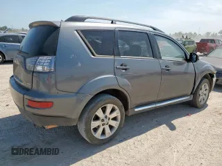 2011 Mitsubishi Outlander SE with VIN JA4AS3AW4BU036458, listed as a Copart auction lot 56501535 with 218,646 mi miles and Salvage title. Bid and sale history available at DreamBid. Image 3.