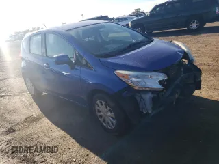 2014 Nissan Note S with VIN 3N1CE2CP3EL430248, listed as a Copart auction lot 45456585 with 61,270 mi miles and Non repairable. Bid and sale history available at DreamBid. Image 4.