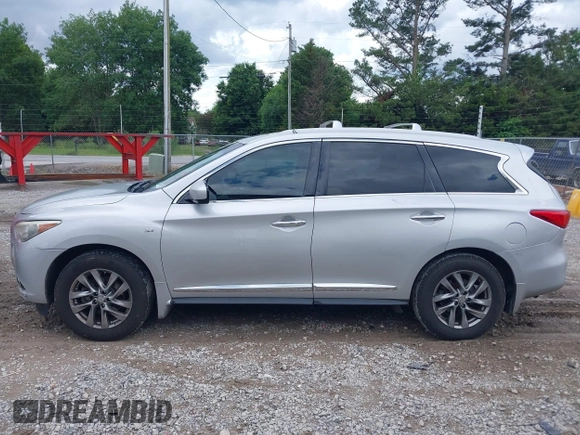 2014 Infiniti QX60 with VIN 5N1AL0MN2EC553994, listed as a IAAI auction lot 42251356 with 168,277 mi miles and . Bid and sale history available at DreamBid. Image 14.