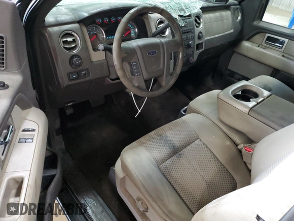 2009 Ford F-150 with VIN 1FTPF14V39KB74154, listed as a Copart auction lot 55580845 with 123,487 mi miles and Salvage title. Bid and sale history available at DreamBid. Image 8.