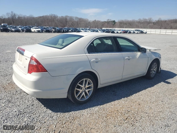 2012 Ford Fusion SEL with VIN 3FAHP0JA8CR313054, listed as a Copart auction lot 49057635 with 0 mi miles and Salvage Title. Bid and sale history available at carsss.com. Image 3.
