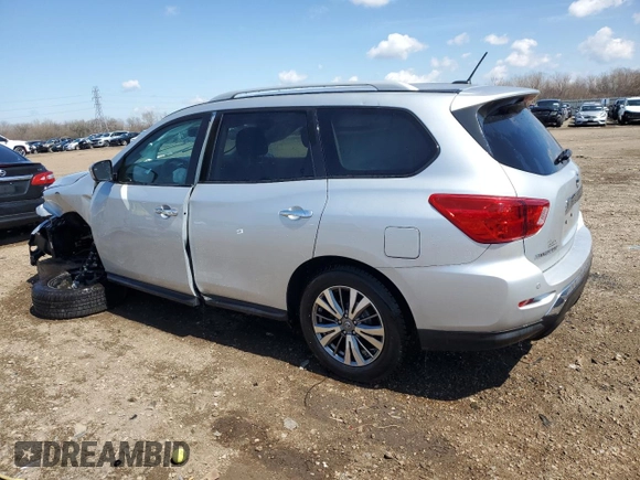 2018 Nissan Pathfinder SV z VIN 5N1DR2MM6JC639754, wystawiony jako Copart lot #52233075 z przebiegiem 75 737 mil mil oraz Czysty tytuł • Clean title. Historia ofert i sprzedaży dostępna na DreamBid. Obrazek 2.