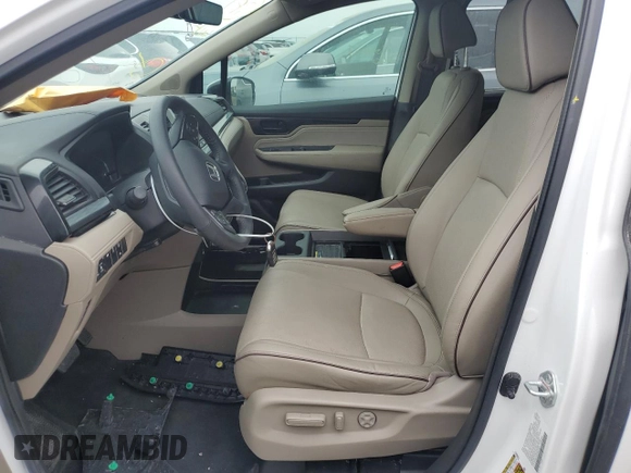 2023 Honda Odyssey Elite с VIN 5FNRL6H97PB027616, выставлен на аукционе Copart как лот 75887794 с пробегом 23 405 миль миль и На запчасти • Non repairable. История ставок и продаж доступна на DreamBid. Изображение 7.