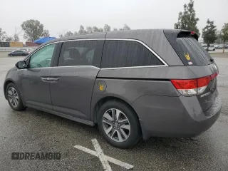 2016 Honda Odyssey Touring Elite with VIN 5FNRL5H97GB090094, listed as a Copart auction lot 50545285 with 158,334 mi miles and Salvage Title. Bid and sale history available at DreamBid. Image 2.