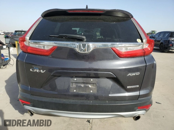 2018 Honda CR-V Touring with VIN 7FARW2H90JE043944, listed as a Copart auction lot 49346705 with 56,259 mi miles and Salvage Title. Bid and sale history available at carsss.com. Image 6.