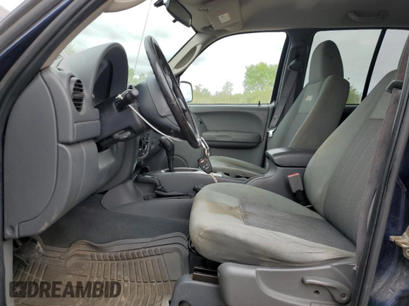 2007 Jeep Liberty Sport z VIN 1J4GL48K37W580719, wystawiony jako Copart lot #57618765 z przebiegiem 166 388 mil mil oraz Czysty tytuł • Clean title. Historia ofert i sprzedaży dostępna na DreamBid. Obrazek 7.