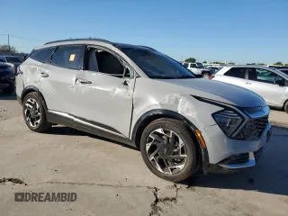 2024 Kia Sportage SX-Prestige with VIN 5XYK53DF9RG216320, listed as a Copart auction lot 73106054 with 1,017 mi miles and Salvage title. Bid and sale history available at DreamBid. Image 4.