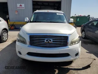 2013 Infiniti QX56 with VIN JN8AZ2NE9D9061038, listed as a Copart auction lot 53509685 with 159,886 mi miles and Salvage Title. Bid and sale history available at carsss.com. Image 5.