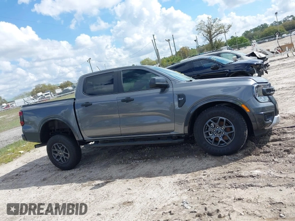 2024 Ford Ranger XLT with VIN 1FTER4HH8RLE43554, listed as a IAAI auction lot 41638799 with 1,623 mi miles. Bid and sale history available at carsss.com. Image 13.