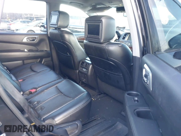 2015 Nissan Pathfinder Platinum z VIN 5N1AR2MM6FC666236, wystawiony jako IAAI lot #41364384 z przebiegiem 117 730 mil mil oraz . Historia ofert i sprzedaży dostępna na DreamBid. Obrazek 8.