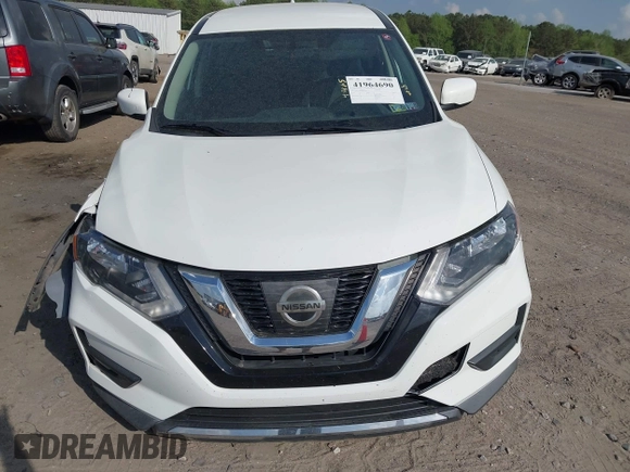 2017 Nissan Rogue S with VIN KNMAT2MV9HP613184, listed as a IAAI auction lot 41964690 with 85,861 mi miles and . Bid and sale history available at DreamBid. Image 12.