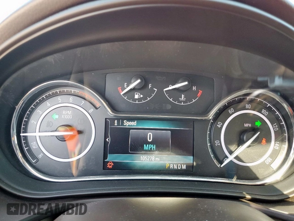 2014 Buick Regal Premium I with VIN 2G4GM5ER0E9274430, listed as a Copart auction lot 62279325 with 105,278 mi miles and Salvage title. Bid and sale history available at DreamBid. Image 9.