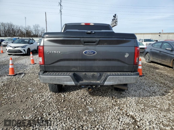 2017 Ford F-150 XL with VIN 1FTEW1EG4HFB90149, listed as a Copart auction lot 42820525 with 110,960 mi miles and Salvage Title. Bid and sale history available at carsss.com. Image 6.