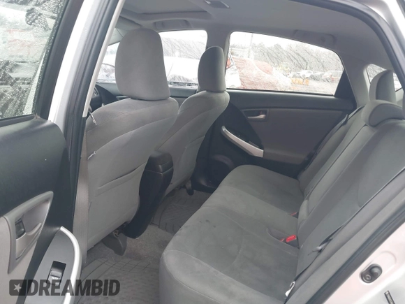 2012 Toyota Prius One with VIN JTDKN3DU5C5396667, listed as a IAAI auction lot 40961968 with 204,069 mi miles and . Bid and sale history available at carsss.com. Image 8.