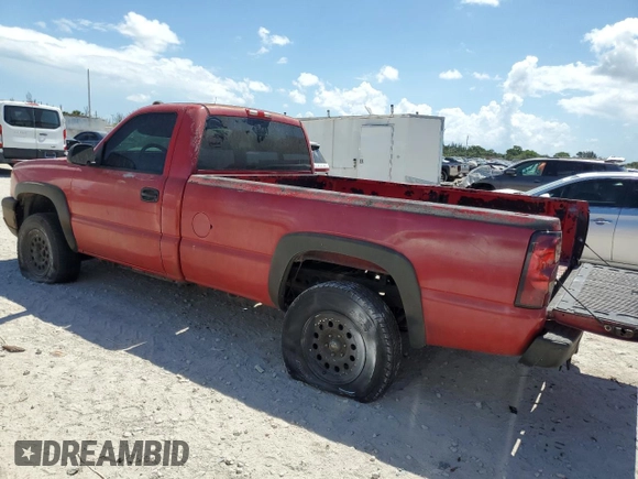 2005 Chevrolet Silverado 1500 Work Truck z VIN 1GCEC14X65Z139112, wystawiony jako Copart lot #61029675 z przebiegiem 167 947 mil mil oraz Czysty tytuł • Clean title. Historia ofert i sprzedaży dostępna na DreamBid. Obrazek 2.
