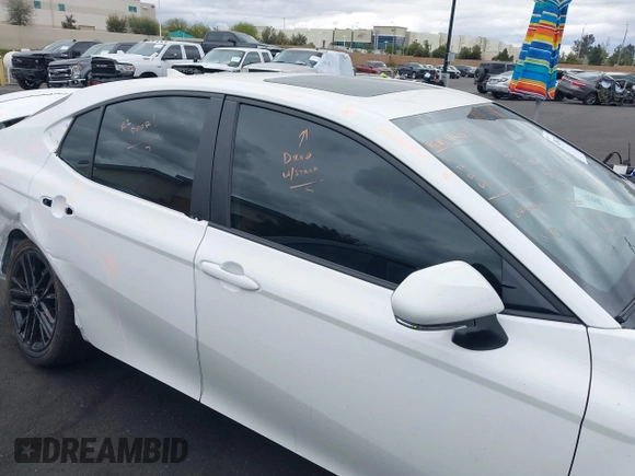 2025 Toyota Camry LE with VIN 4T1DAACK3SU087725, listed as a IAAI auction lot 42067493 with 3,217 mi miles and . Bid and sale history available at DreamBid. Image 14.
